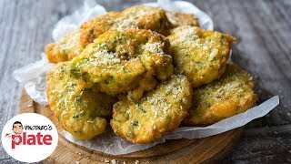 HOW TO MAKE ZUCCHINI FRITTERS  Italian Food Recipes [upl. by Akimahc]