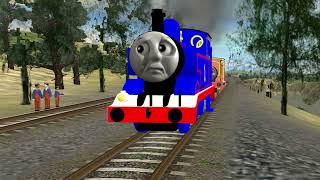 Thomas Puts The Brakes On My Trainz Version [upl. by Orecul]