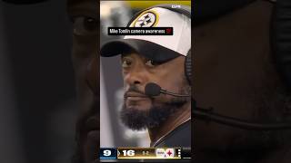 Mike Tomlin ALWAYS knows where the camera is 👀 [upl. by Anyaled]