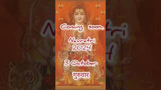 Navratri 2024 date whatsapp status  Navratri short video ytshorts shorts [upl. by Ahsimak]