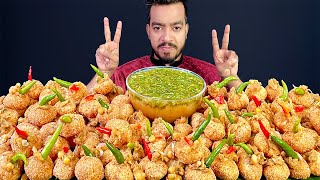 100 SPICY PANIPURI CHALLENGE  ASMR PANI PURI  GOLGAPPA FUCHKA VELPURI EATING SHOW  STREET FOOD [upl. by Anibas]