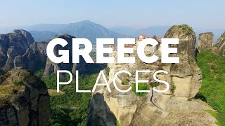 10 Best Places to Visit in Greece  Travel Video [upl. by Ailati351]