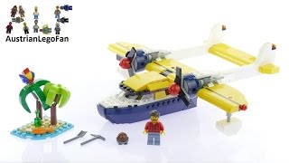 Lego Creator 31064 Island Adventures  Lego Speed Build Review [upl. by Skeie]