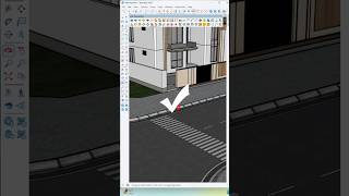 ✅Master placing objects on curved lines with one click youtubeshorts new sketchup viralvideo [upl. by Aicatsanna808]