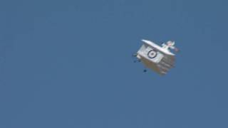 Snoopy and his flying dog house fly at the SCCMAS air show True HD [upl. by Nerag121]