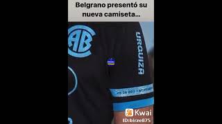 nueva Camiseta de belgrano con fecha especial👻 [upl. by Ahsito267]