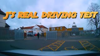 REAL DRIVING TEST FAIL WITH COMMENTARY [upl. by Ringler119]