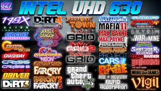 43 Games tested on Intel UHD 630 iGPU [upl. by Lust]