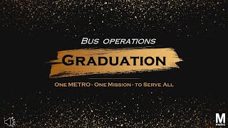 Metro Bus Operations Graduation December 15 2023 [upl. by Champ]