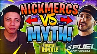 NICKMERCS VS TSM MYTH Fortnite Battle Royale [upl. by Akenot]