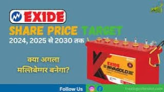 exide industries share price share market investment [upl. by Uzia]