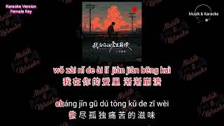 Wo Zai Ni De Ai Li Beng Kui 我在你的爱里崩溃  Karaoke No Vocal  Female Key [upl. by Ehcsrop]