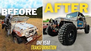 Controversial Build That Turned This Forgotten FJ45 Into The Ultimate Rock Crawler [upl. by Cheney]