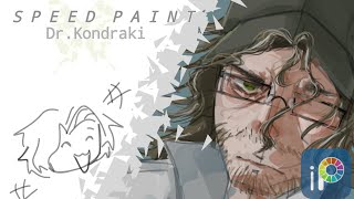 Drkondraki speedpaint SCP [upl. by Adhamh447]