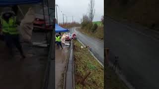 Piloto atropelló a banderillera durante rally en Osorno [upl. by Murdocca816]