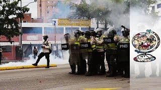 Venezuelan Demonstrators are Fighting to Overthrow the System [upl. by Icken]