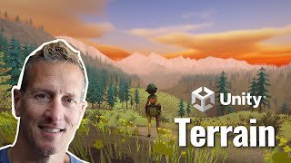 How to Make Beautiful Terrain with Unity 2021 URP  EASY [upl. by Ami]