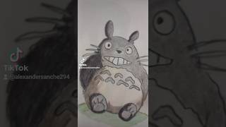 Como Dibujar a Totoro 🎨🔥 [upl. by Acihsay521]