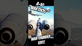 Average Cinematic A10 Moment In WAR THUNDER warthunder a10warthog [upl. by Novla]