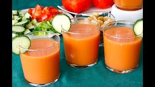 Gazpacho Andaluz ⭐️¡La receta ganadora [upl. by Ring]