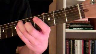 How To Play the G Sharp Major Chord G or Ab A Flat On Guitar [upl. by Mohl]