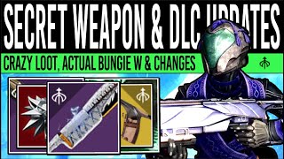 Destiny 2 HIDDEN WEAPON amp EARLY TFS LOOT Exotic SECRETS Wish Roadmap Frosty Glaive New Unlocks [upl. by Eerahs]