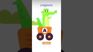 ABCD Words for Kids 🛻🎶 Sing along with the ABC TRUCK with Lingokids abcdsong forkids [upl. by Alethia]