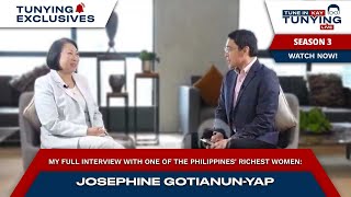 My full interview with one of the Philippines richest women Josephine GotianunYap [upl. by Edivad]