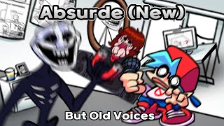 Absurde New But Old Voices  FNF Absurde Remaster Cover [upl. by Corabelle]