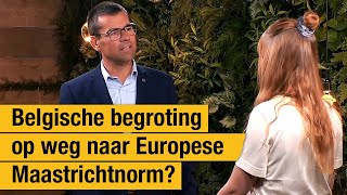 Is de Belgische begroting op weg naar de Europese Maastrichtnorm [upl. by Aohk]