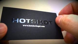 Foil Embossed Business Cards [upl. by Notyap]