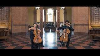 Bach Chaconne in D minor for 2 cellos [upl. by Ynaiffit596]