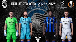 PES 2021🔥NEW KITS 2023🔥ATALANTA KIT 2022\23 ⚡kitserver⚡ SOMAA  KIT MAKER [upl. by Delila60]