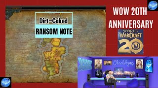 DirtCaked Ransom Note  Celebration Crate 3  Karazhan  WOW 20th Anniversary  Secret Rewards [upl. by Yesima]