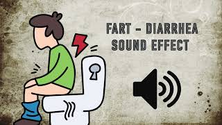 Fart  Diarrhea  Sound Effect  High Quality [upl. by Elvera]