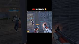 ZGOD 1V4 TEAM JELLY 🥵🔥 ZGODGAMING shorts zgod jonathangaming pubgmobile bgmi trending 1v4 [upl. by Aloibaf452]