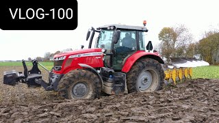 FARMVLOG 100 wortels rooien tulpen planten ploegen [upl. by Yerffoeg]