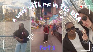 VLOG  une semaine avec moi aux USA 🇺🇸 partie 1 [upl. by Troth]