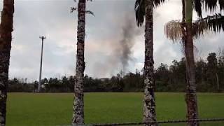 Hawaii Leilani Estates Lava Flow Community Center Update 5262018 [upl. by Lehcem]