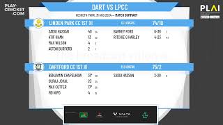 Dartford CC 1st XI v Linden Park CC 1st XI [upl. by Banerjee]