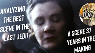 Analyzing Flying Leia aka the BEST SCENE in Star Wars The Last Jedi  37 years in the making [upl. by Jordana]