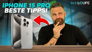 iPhone 15 Pro TIPPS amp TRICKS die 12 BESTEN Funktionen in iOS 17 deutsch [upl. by Daberath508]