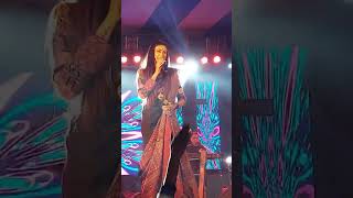 Poushali Banerjee Live Kalyani  Pindare Palasher Bon [upl. by Aerda]