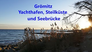 Grömitz Wanderung Yachthafen Steilküste und Seebrücke [upl. by Ivel956]