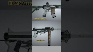 HK416 assault rifle Vs M3 Grease Gun [upl. by Erma427]