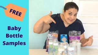 Free Baby Bottles  Avent Dr Browns Munchkin MAM bottles [upl. by Iverson]