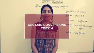 Organic chemistry conversion  trick 4 [upl. by Stanton]