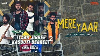 Rabba Dasde Kithe Ne Oh Sare Mere Yaar  NGritz Ft Sarang Sikander  Latest Punjabi song 2020 [upl. by Schumer]