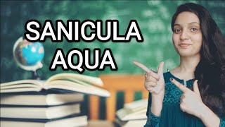 SANICULA AQUA HOMOEOPATHIC MEDICINEEXPLAINED WITH ALLEN KEYNOTES DRDEEKSHA [upl. by Lipfert413]