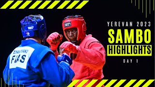 SAMBO Highlights World Championships 2023 Day 1 [upl. by Tooley]